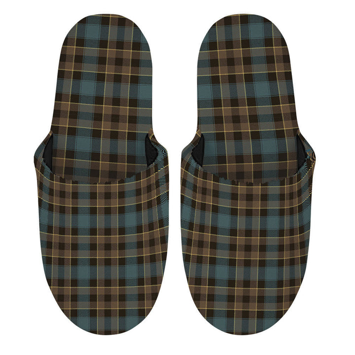 Mowat Weathered Clan Badge Tartan Mop Slippers