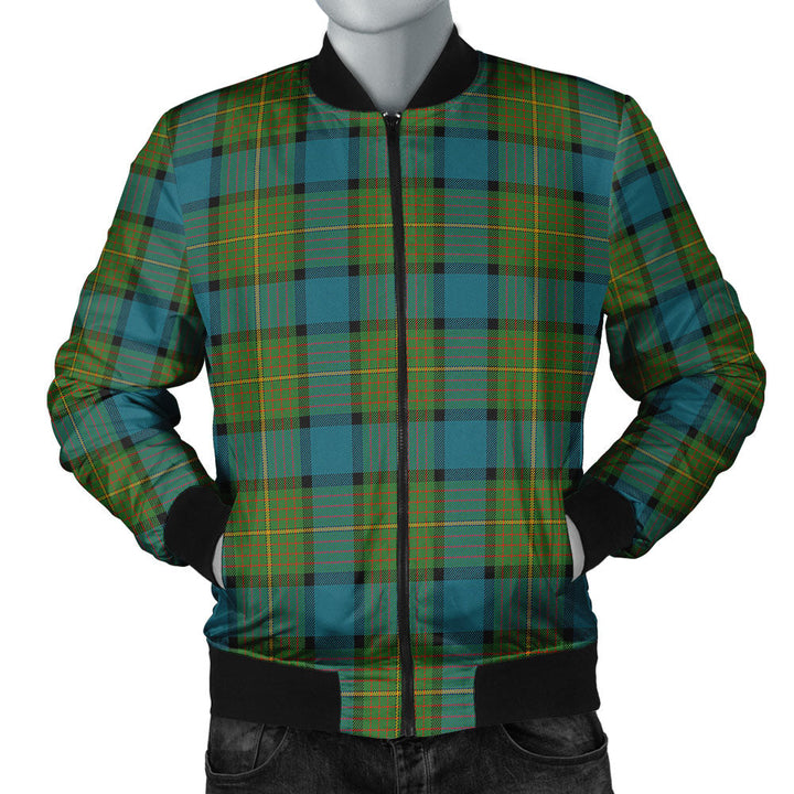Muir Ancient Clan Badge Tartan Bomber Jacket