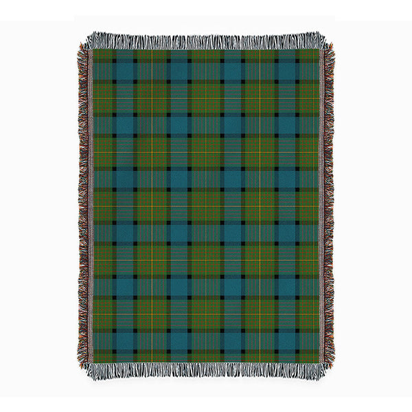 Muir Ancient Clan Badge Tartan Woven Blanket