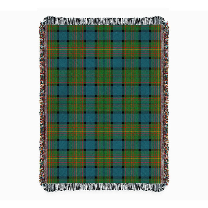 Muir Ancient Clan Badge Tartan Woven Blanket