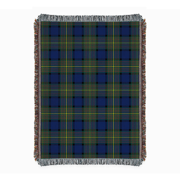 Muir Modern Clan Badge Tartan Woven Blanket