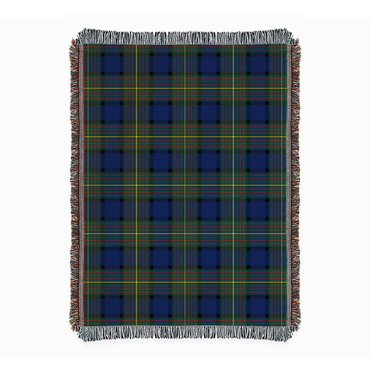 Muir Modern Clan Badge Tartan Woven Blanket