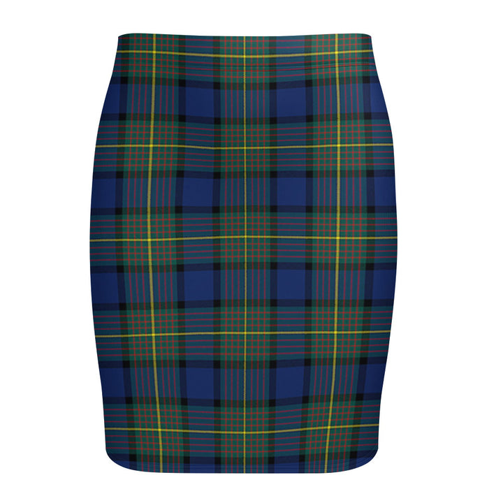 Muir Modern Tartan Fitted Skirt