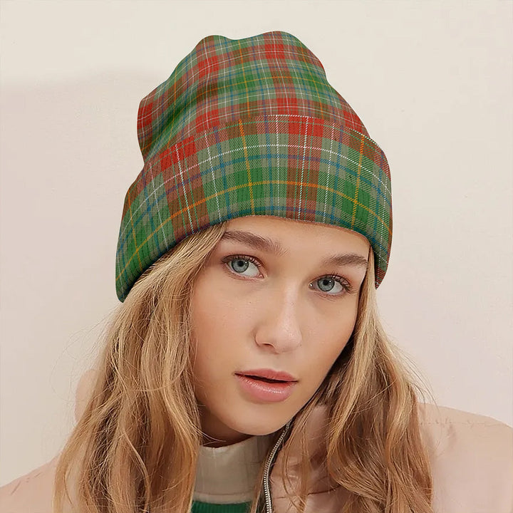 Muirhead Ancient Clan Badge Tartan Knitted Beanie