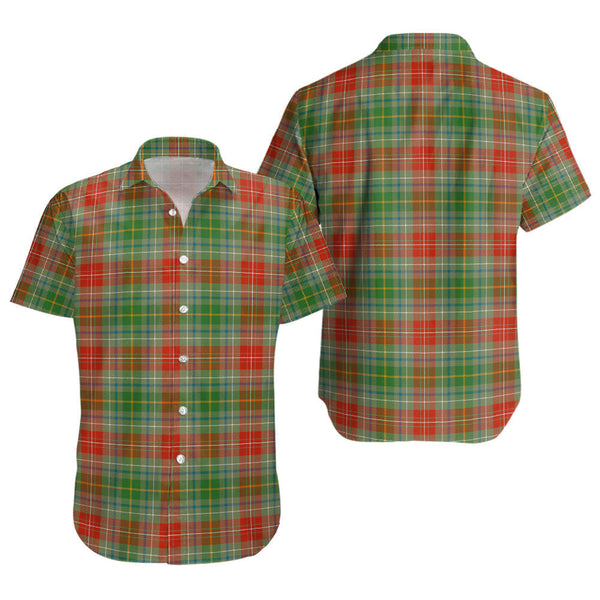 Muirhead Ancient Clan Badge Tartan Short Sleeve Shirt