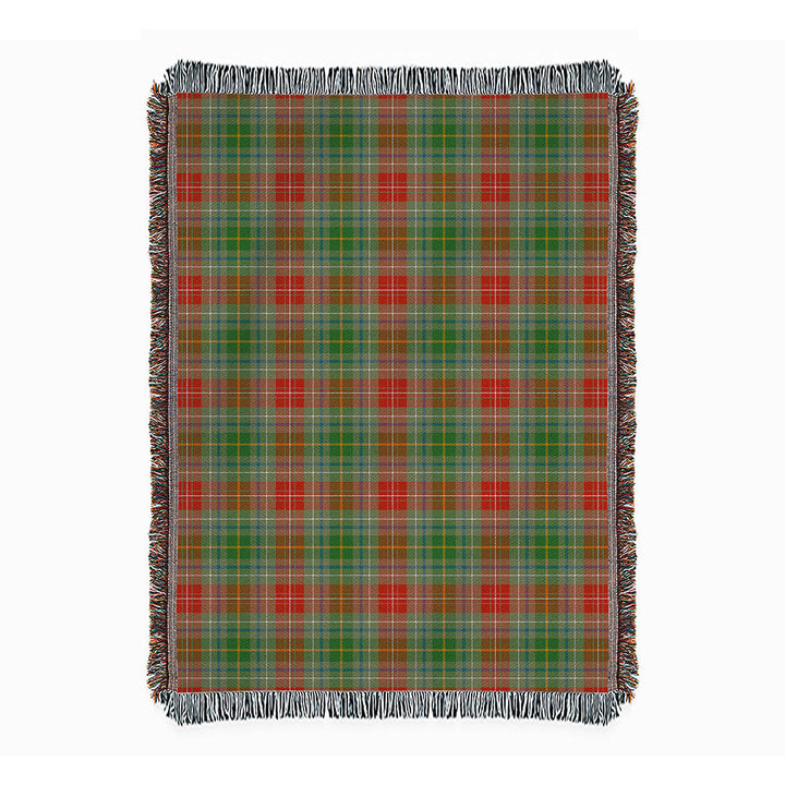 Muirhead Ancient Clan Badge Tartan Woven Blanket