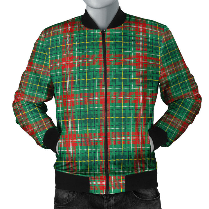 Muirhead Modern Clan Badge Tartan Bomber Jacket