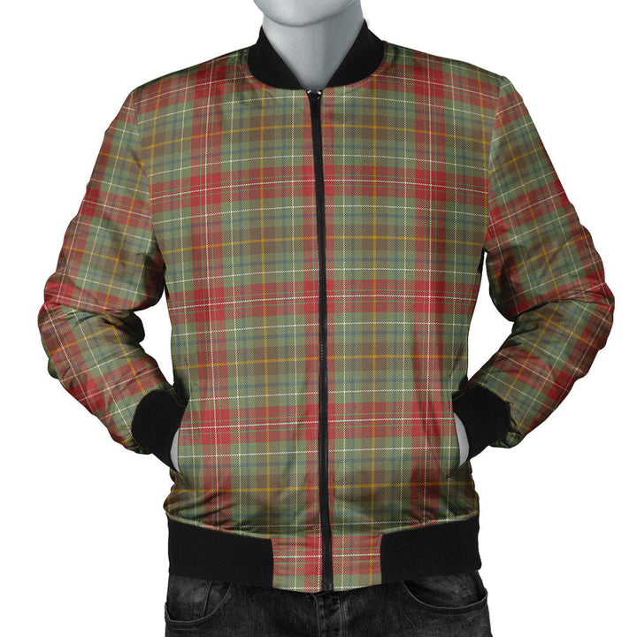 Muirhead Weathered Clan Badge Tartan Bomber Jacket