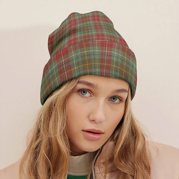 Muirhead Weathered Clan Badge Tartan Knitted Beanie