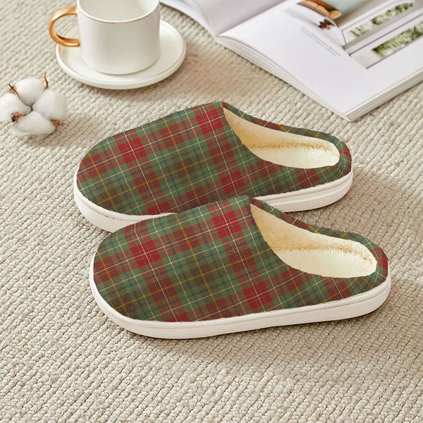 Muirhead Weathered Clan Badge Tartan Plush Slipper