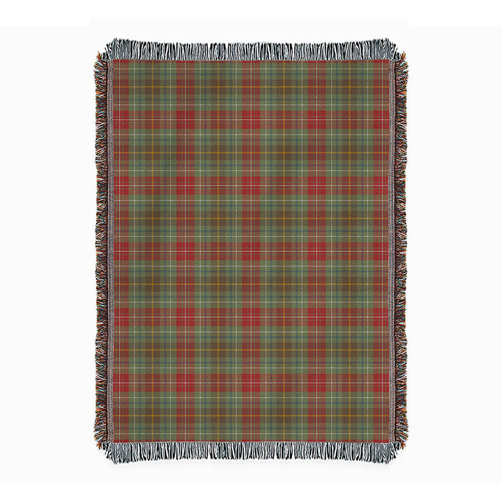 Muirhead Weathered Clan Badge Tartan Woven Blanket
