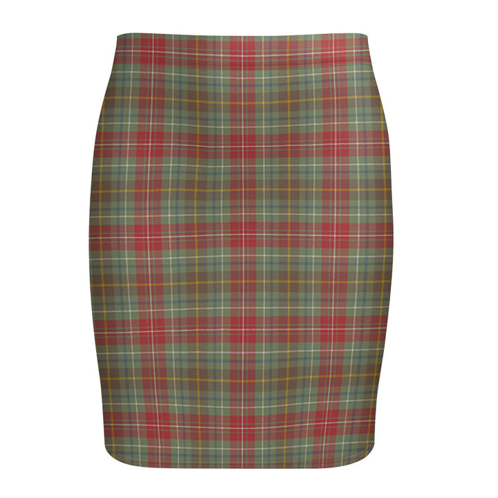 Muirhead Weathered Tartan Fitted Skirt