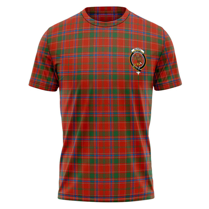 Munro Ancient Clan Badge Tartan T-Shirt