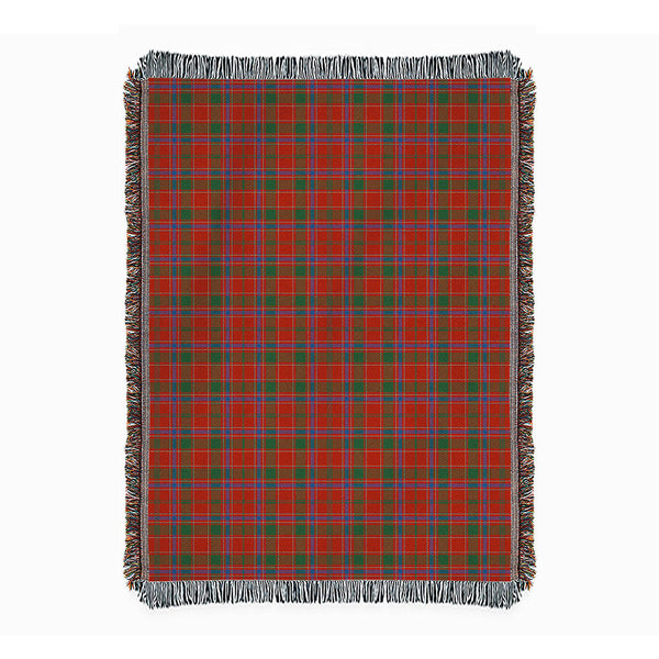 Munro Ancient Clan Badge Tartan Woven Blanket