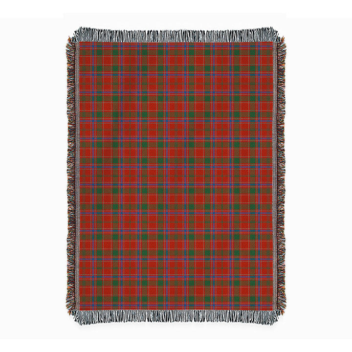 Munro Ancient Clan Badge Tartan Woven Blanket