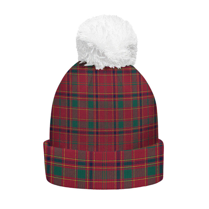 Munro Modern Clan Badge Tartan Bobble Beanie Hat