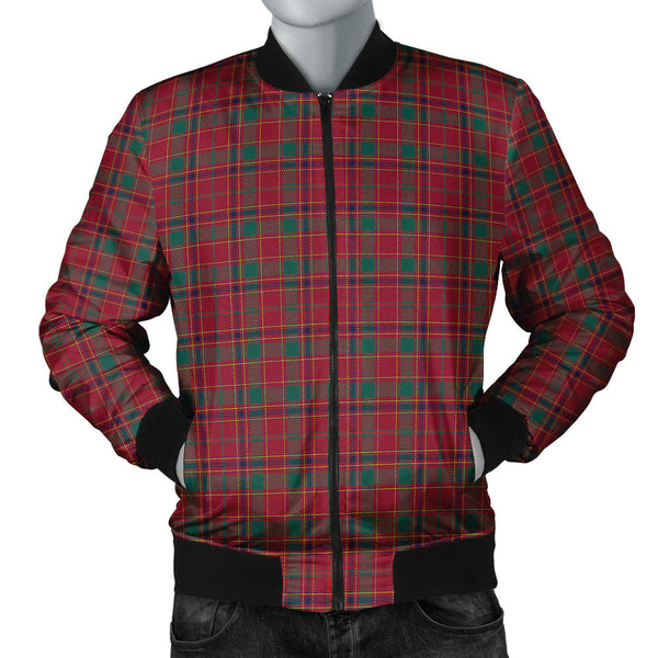 Munro Modern Clan Badge Tartan Bomber Jacket