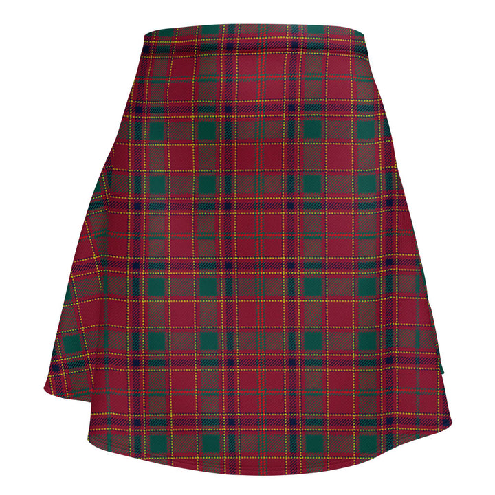 Munro Modern Clan Badge Tartan Flared Skirt