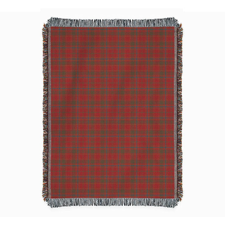 Munro Weathered Clan Badge Tartan Woven Blanket