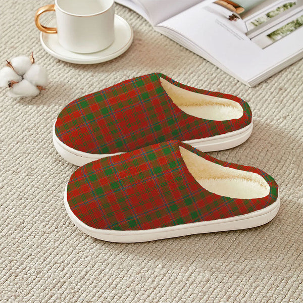 Munro (Logan) Ancient Clan Badge Tartan Plush Slipper