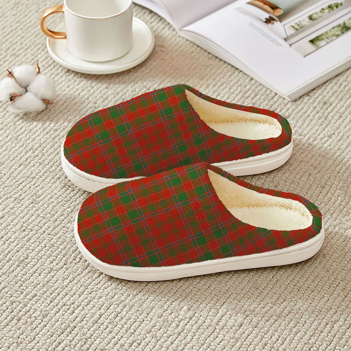 Munro (Logan) Ancient Clan Badge Tartan Plush Slipper