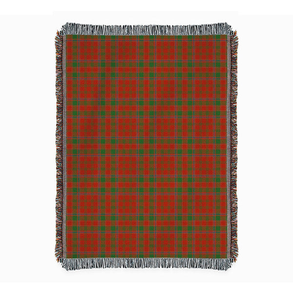Munro (Logan) Ancient Clan Badge Tartan Woven Blanket