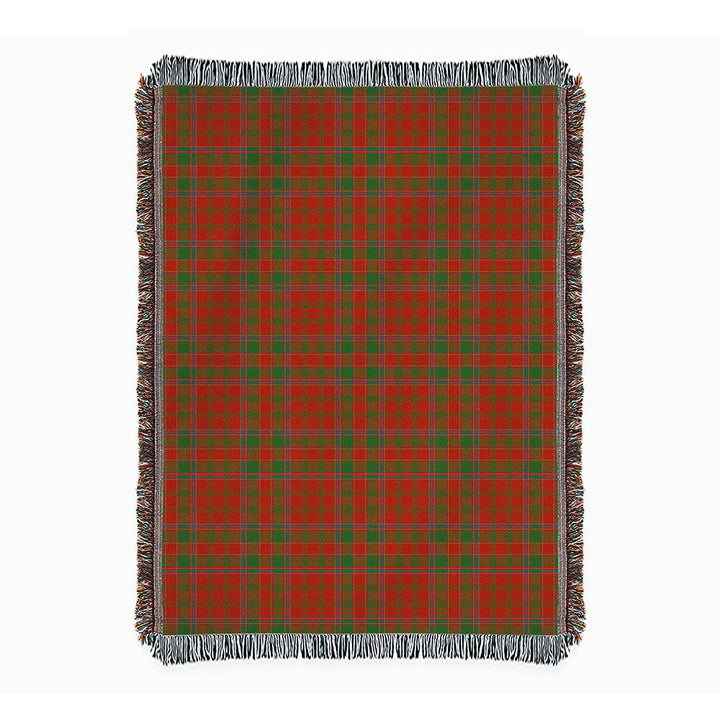 Munro (Logan) Ancient Clan Badge Tartan Woven Blanket