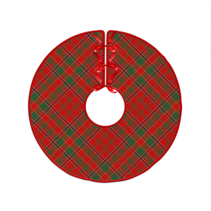 Munro (Logan) Modern Clan Badge Tartan Christmas Tree Skirt