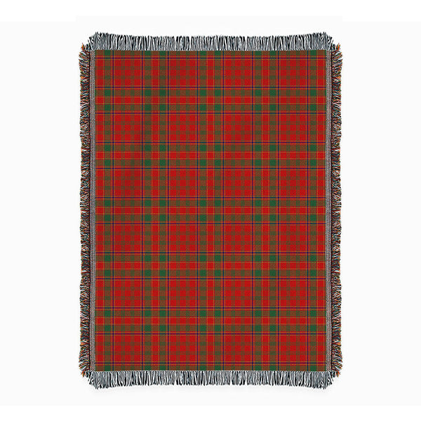 Munro (Logan) Modern Clan Badge Tartan Woven Blanket