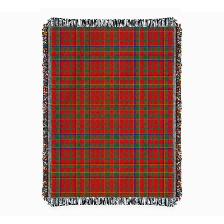 Munro (Logan) Modern Clan Badge Tartan Woven Blanket