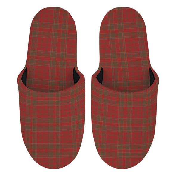 Munro (Logan) Weathered Clan Badge Tartan Mop Slippers
