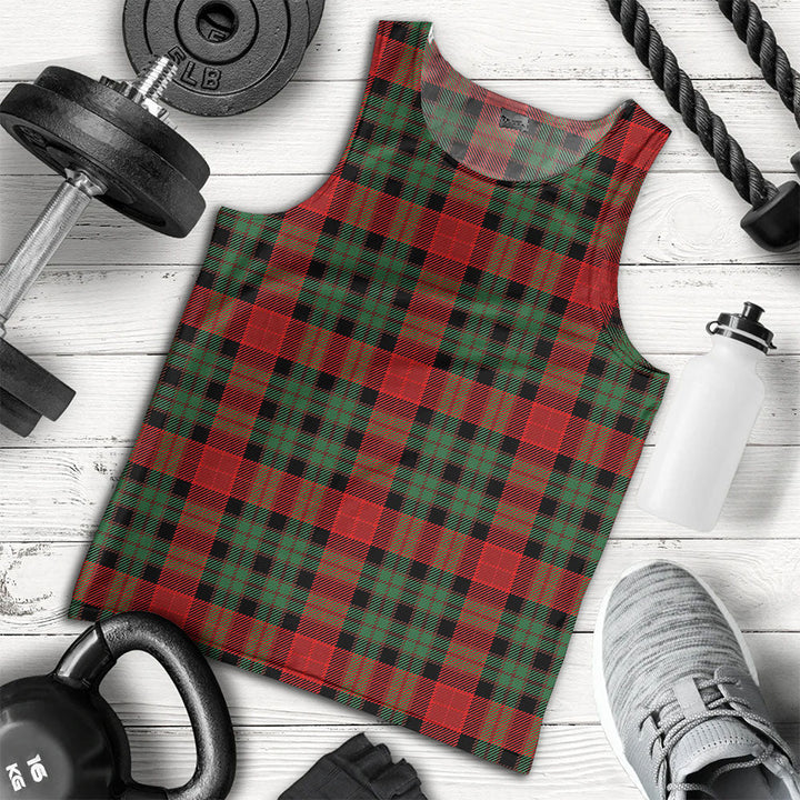 Murdoch Modern Clan Badge Tartan Men Tank Top