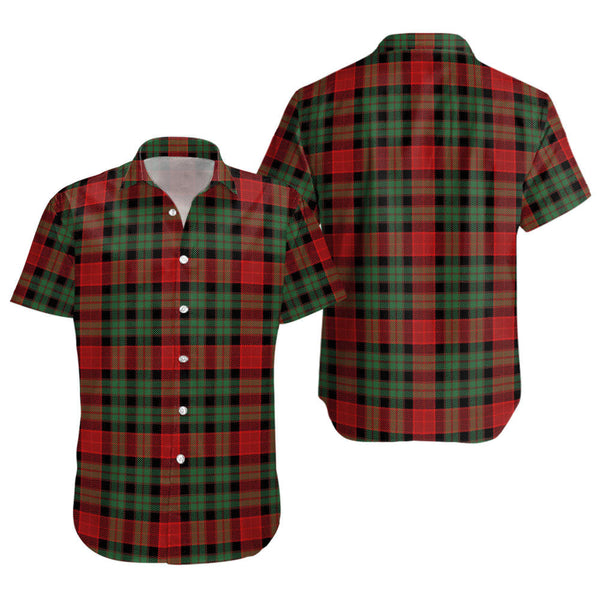 Murdoch Modern Clan Badge Tartan Short Sleeve Shirt