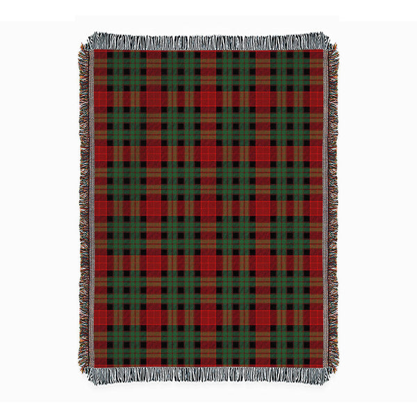 Murdoch Modern Clan Badge Tartan Woven Blanket