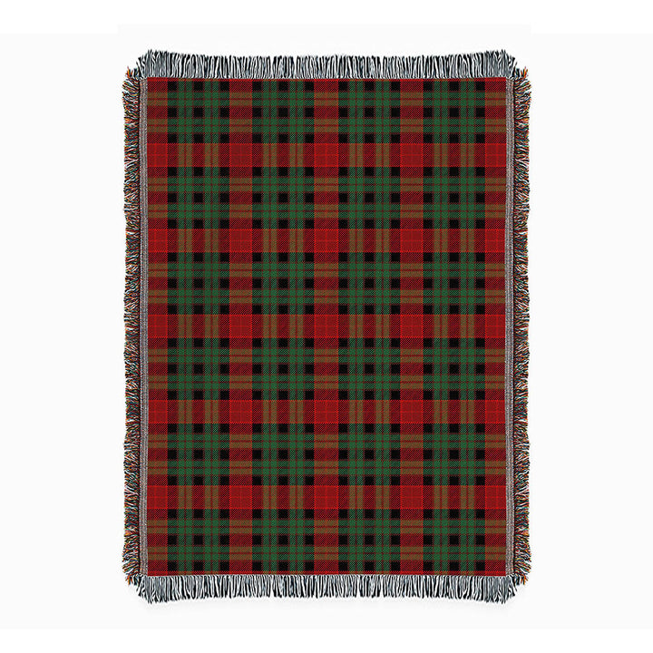 Murdoch Modern Clan Badge Tartan Woven Blanket