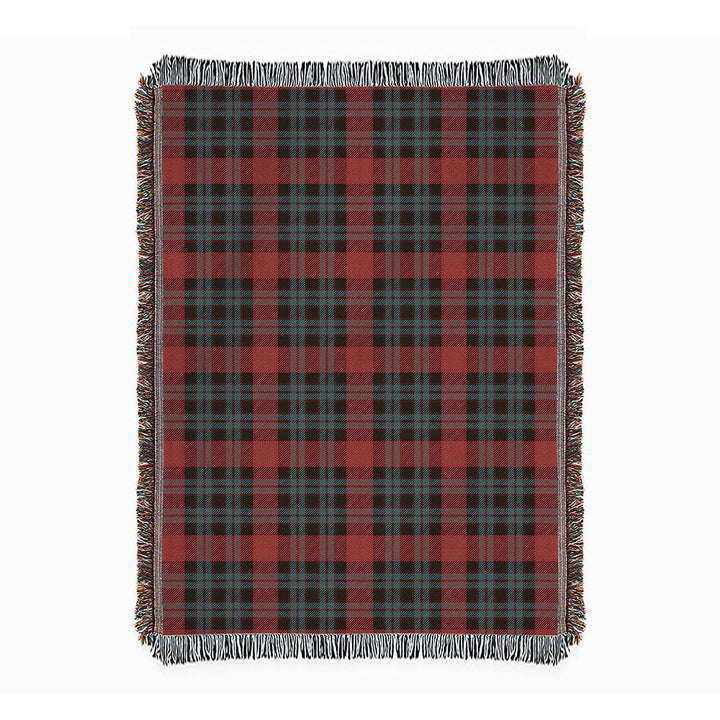 Murdoch Weathered Clan Badge Tartan Woven Blanket