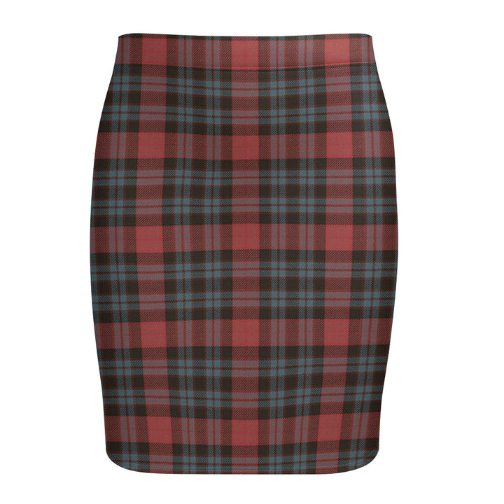 Murdoch Weathered Tartan Fitted Skirt