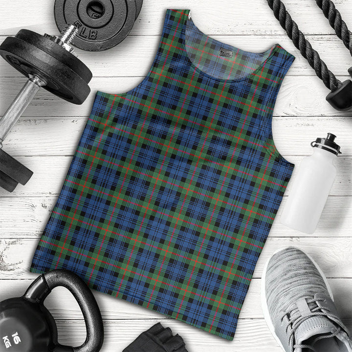 Murray Modern Clan Badge Tartan Men Tank Top