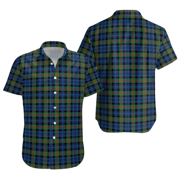 Murray Modern Clan Badge Tartan Short Sleeve Shirt