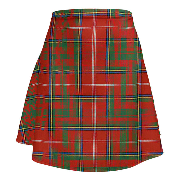 Murray Plaid Artifact Ancient Clan Badge Tartan Flared Skirt