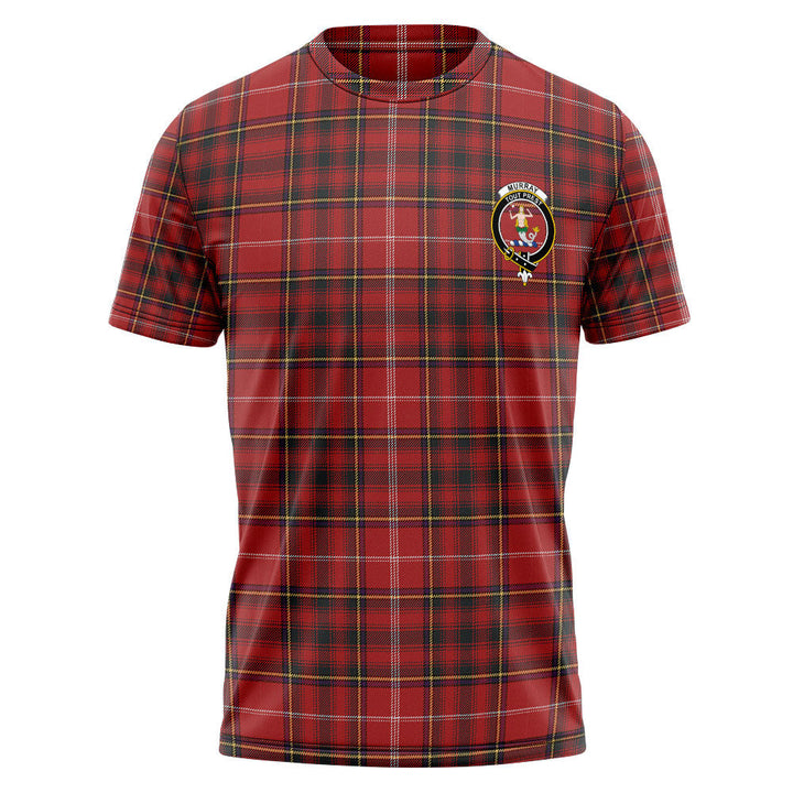 Murray Plaid Artifact Weathered Clan Badge Tartan T-Shirt