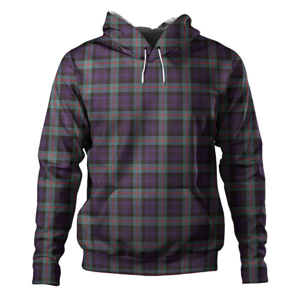 Murray Weathered Clan Badge Tartan Hoodie