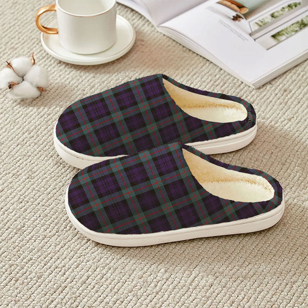 Murray Weathered Clan Badge Tartan Plush Slipper