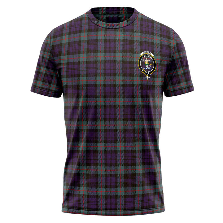 Murray Weathered Clan Badge Tartan T-Shirt