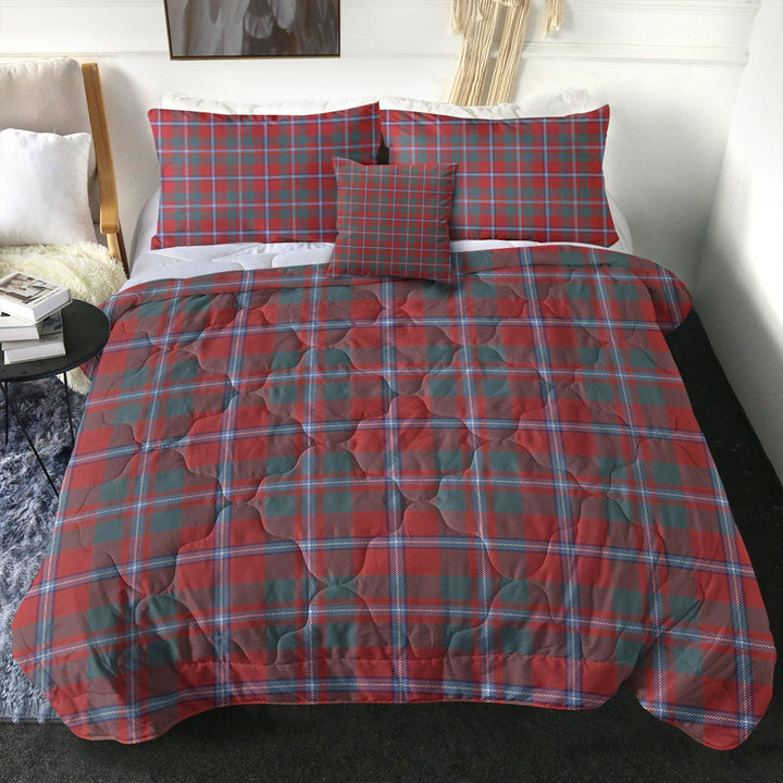 Murray of Abercairney Portrait (Murray of Abercairney; Portrait) Weathered Clan Badge Tartan Comforter