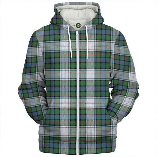 Murray of Atholl Dress (Murray Dress) Ancient Clan Badge Tartan Sherpa Hoodie
