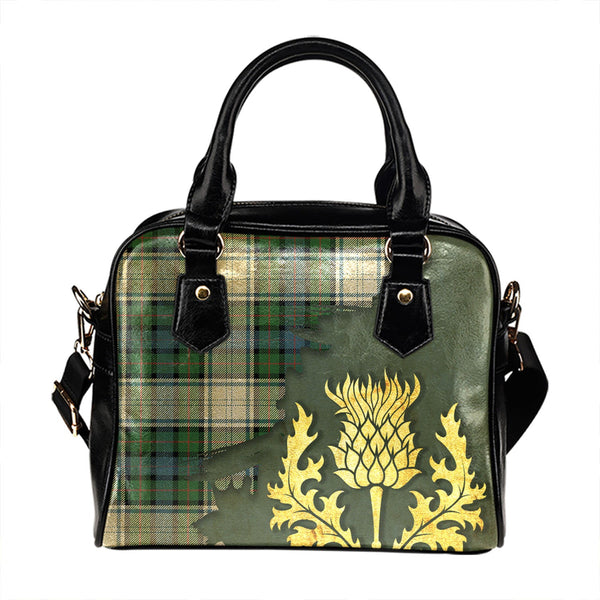 Murray of Atholl Dress (Murray Dress) Ancient Tartan Shoulder Handbag Thistle Oldest Style