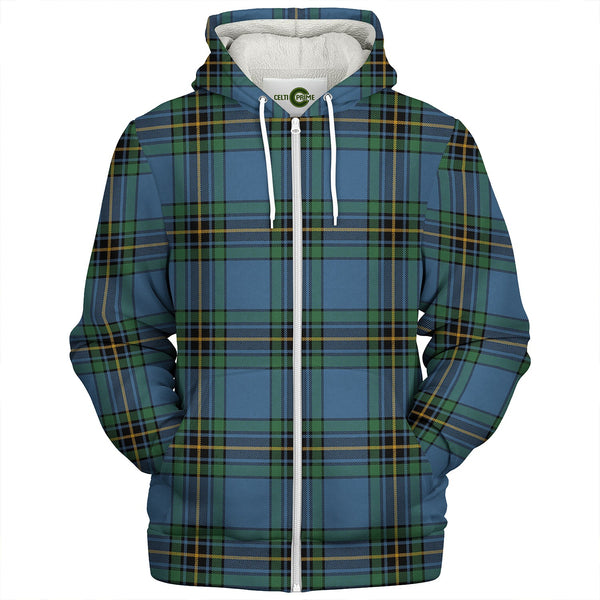 Murray of Elibank Ancient Clan Badge Tartan Sherpa Hoodie