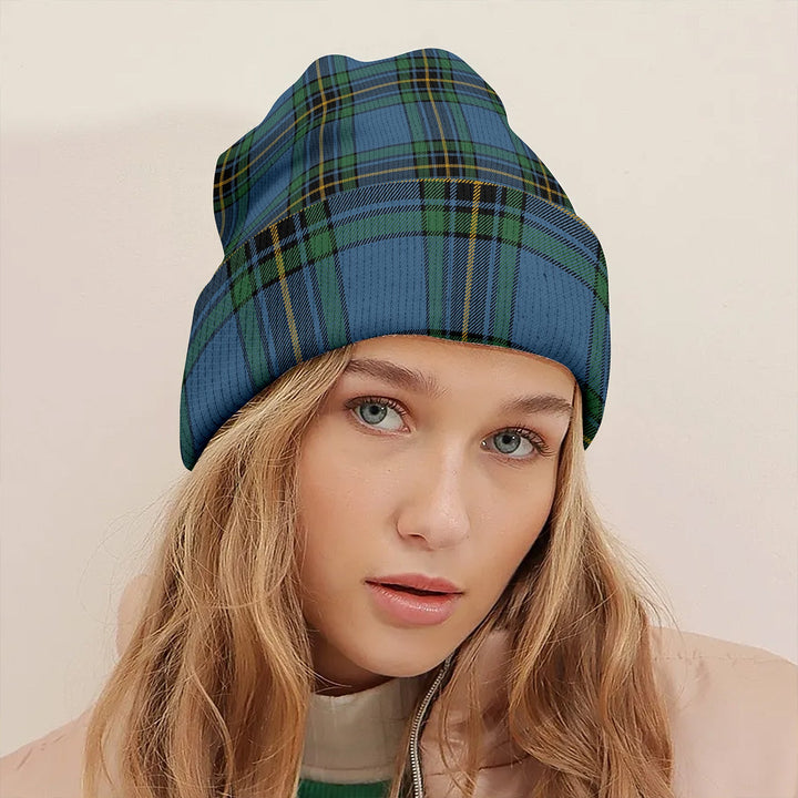 Murray of Elibank Ancient Clan Badge Tartan Knitted Beanie