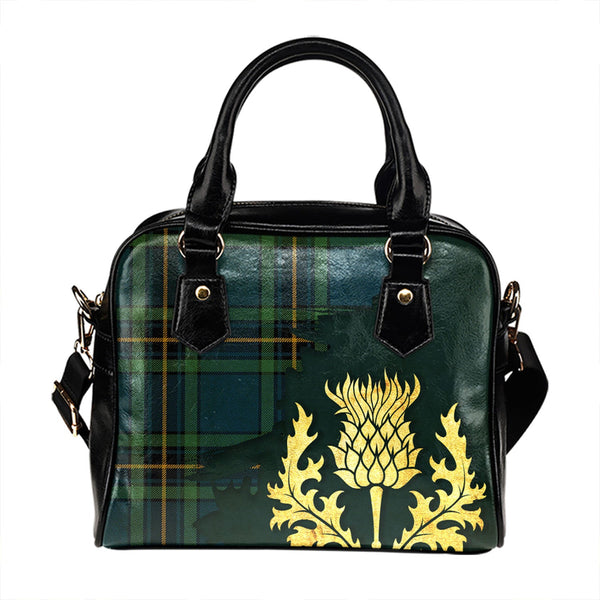 Murray of Elibank Modern Tartan Shoulder Handbag Thistle Oldest Style